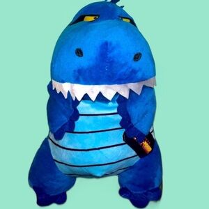 15’ blue lil’ Zilla Godzilla monster plushy NWT medium-large